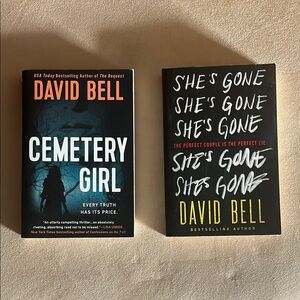 David Bell Book Set - Cemetery Girl & She's Gone